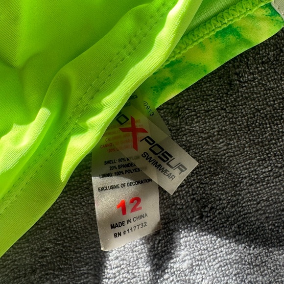 Blue and Green Swim bottoms - Picture 3 of 3